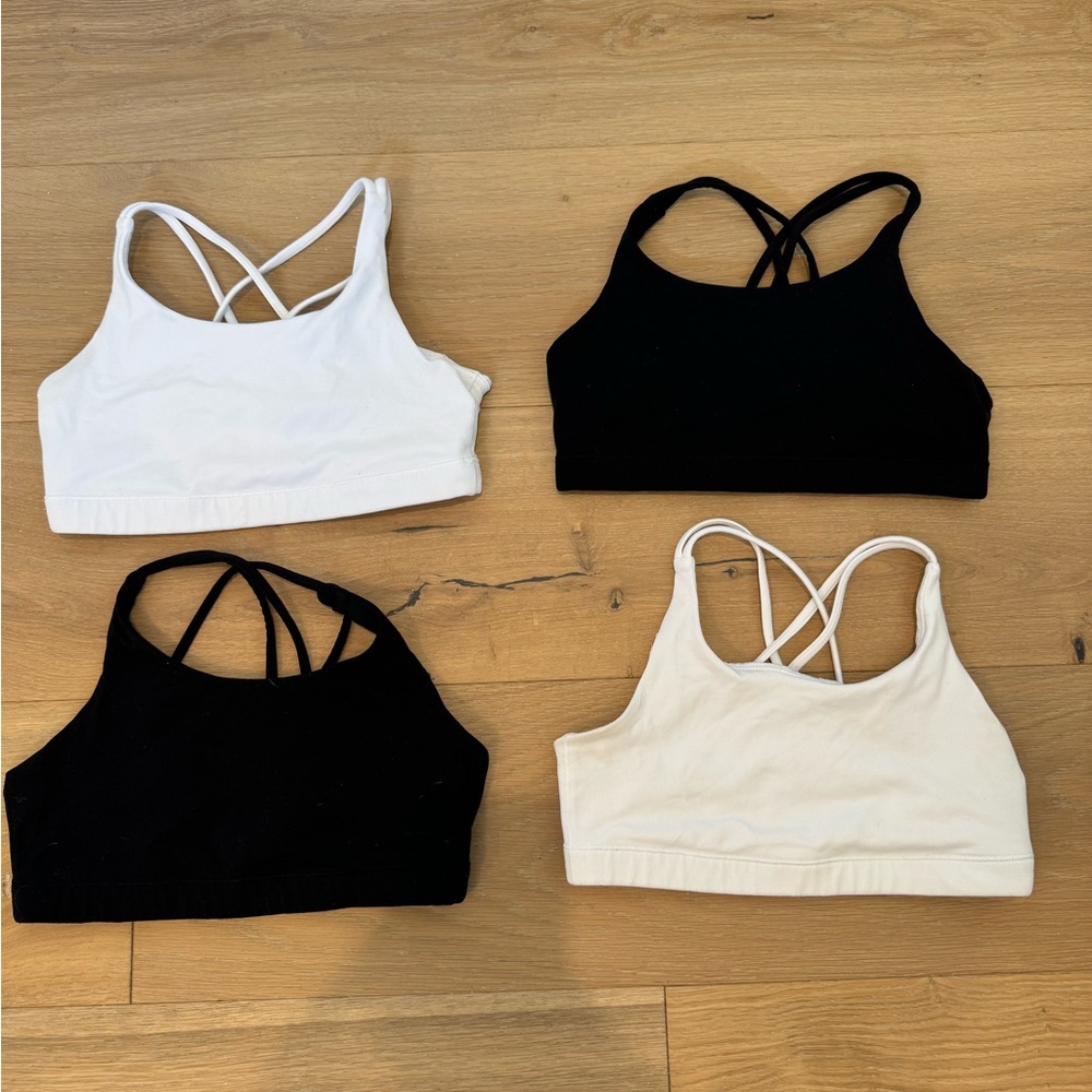 athleta girl upbeat bra pack of 4; size XL 14-16 girls